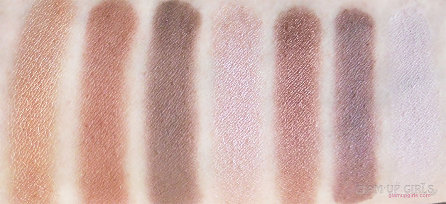 Milani Paint Eyeshadow Palette in Abstract swatches