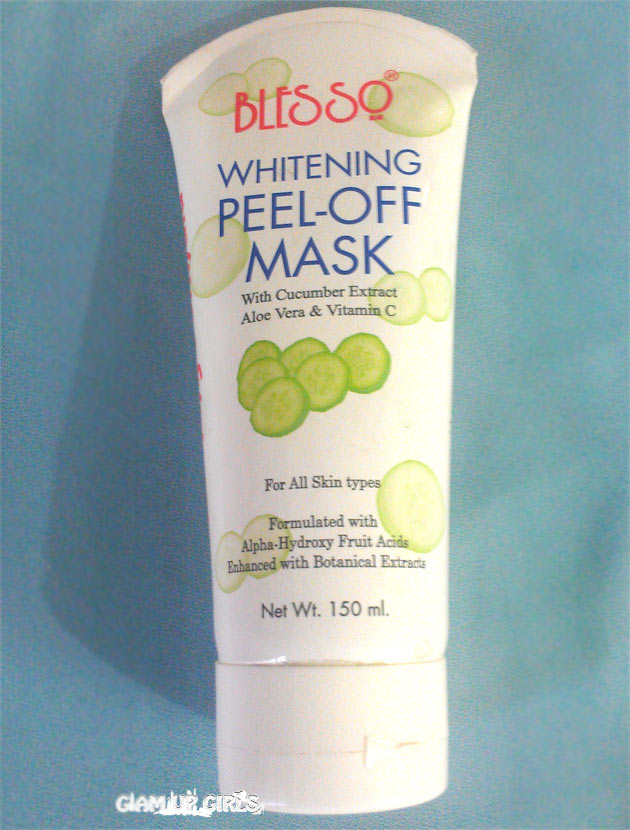 Blesso PEEL-OFF Mask with Cucumber Extracts Aloe vera and Vitamin C