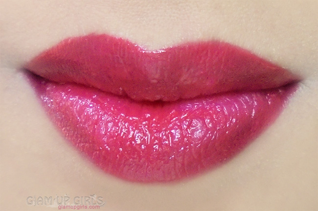 Milani Power Lip Lasting and Moisturizing Gloss Stain in Pink Lemonade Lip Swatch