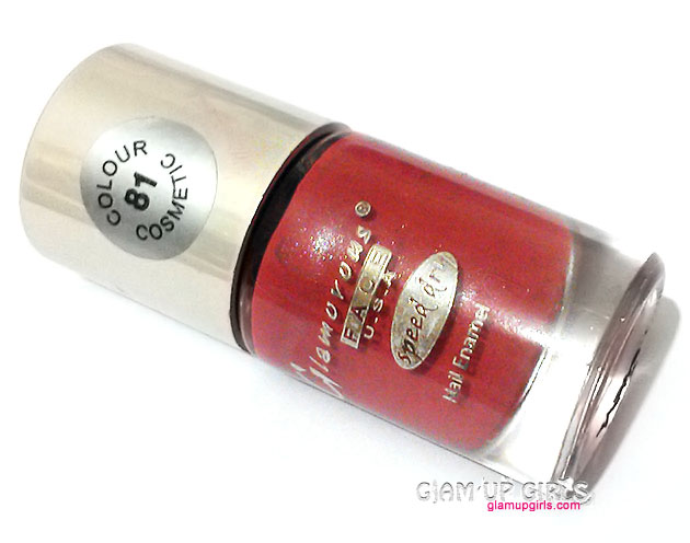 Glamorous Face U.S.A Speed Dry Nail Polish - Rview and Swatches