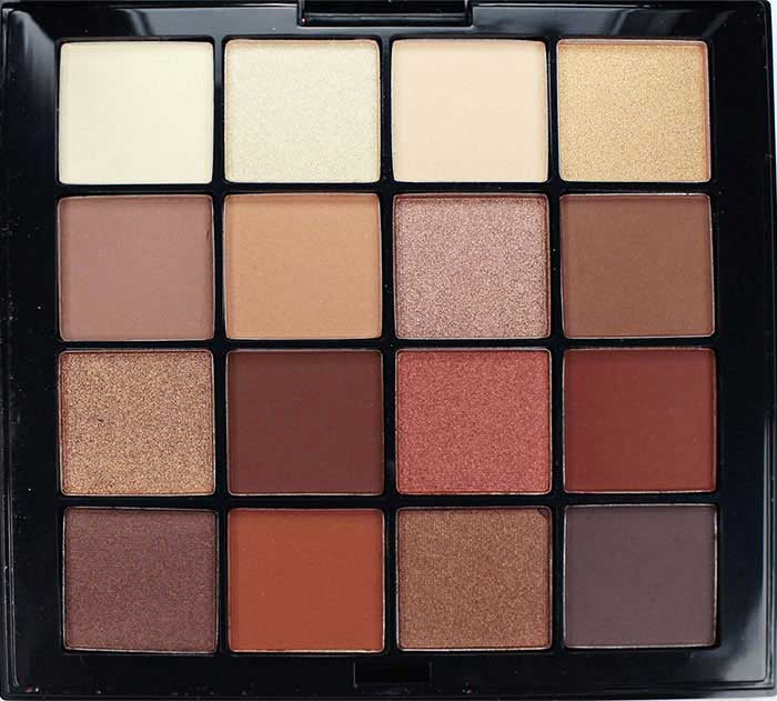 NYX Ultimate Shadow Palette in Warm Neutrals shades