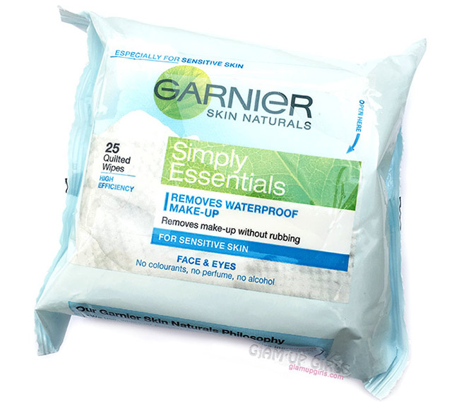 Review of Garnier Simply Essentials Cleansing Wipes