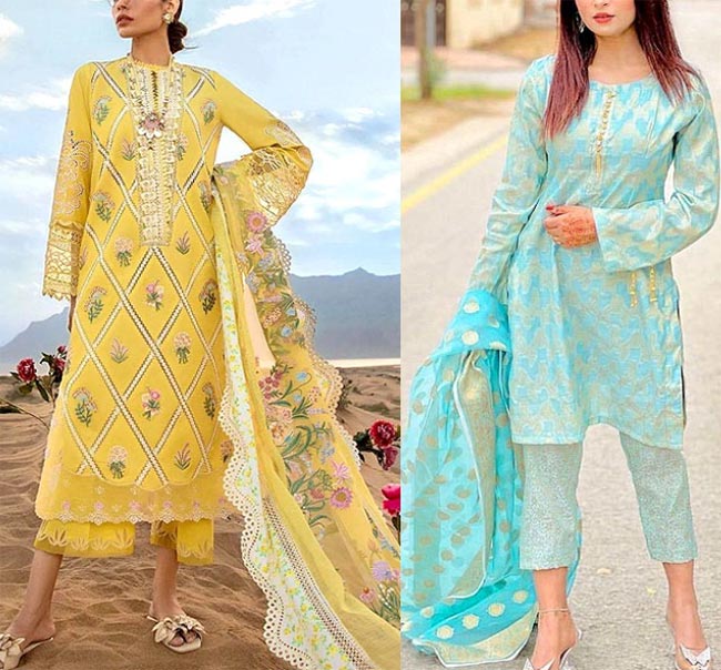 Best Lawn Dresses Brands in Pakistan