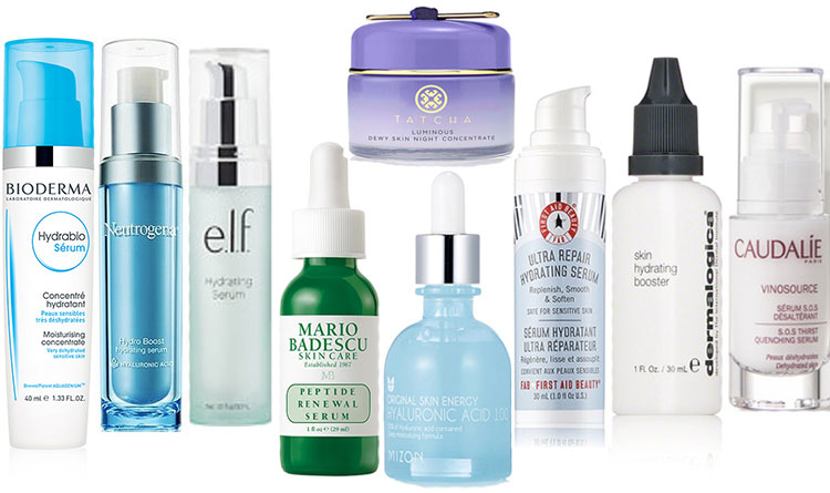 Face serums for dry skin