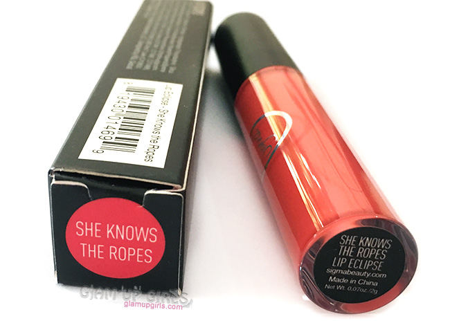 Sigma Beauty Lip Eclipse Pigmented Lip Gloss in She knows the ropes