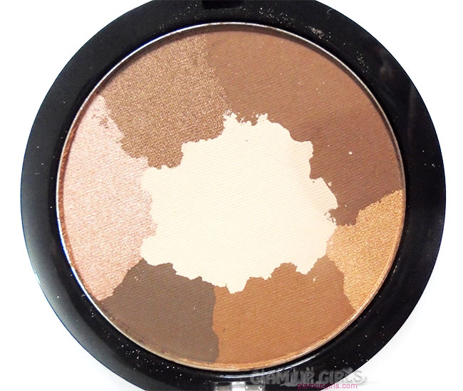 Milani Paint Eyeshadow Palette in Abstract close up
