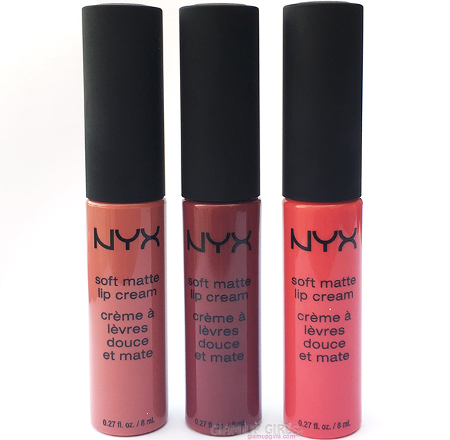 NYX Soft Matte Lip Cream - Review and Swatches 