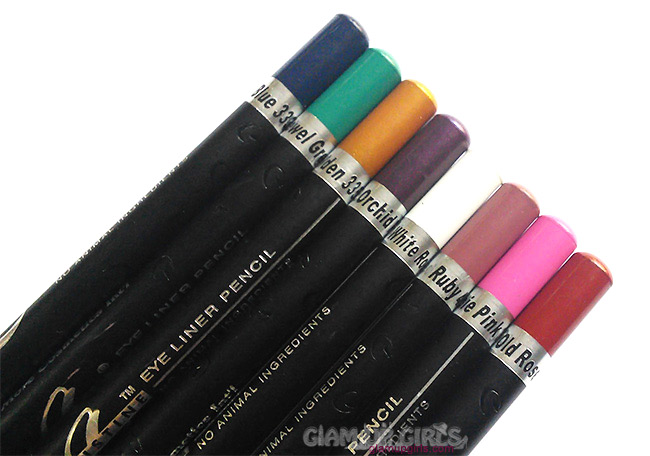 Christine Lip Liner And Eye Liner Pencils Review And Swatches