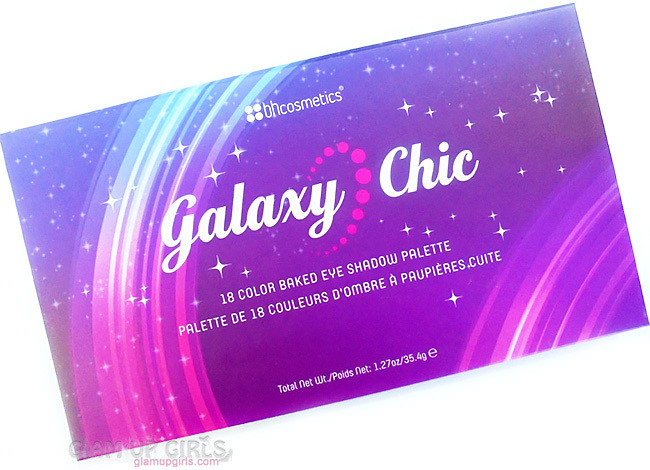 BH Cosmetics Galaxy Chic Eyeshadow Palette Review, Swatches and EOTD