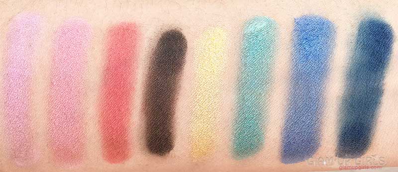 Wet n Wild Poster Child Color Icon Eyeshadow Swatches