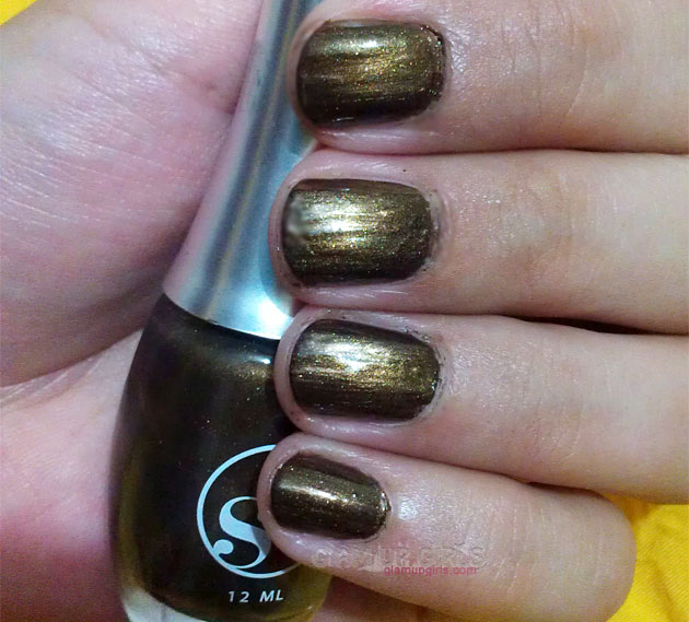 Sweet Touch Nail Polish in Brown 1016 - Review and NOTD