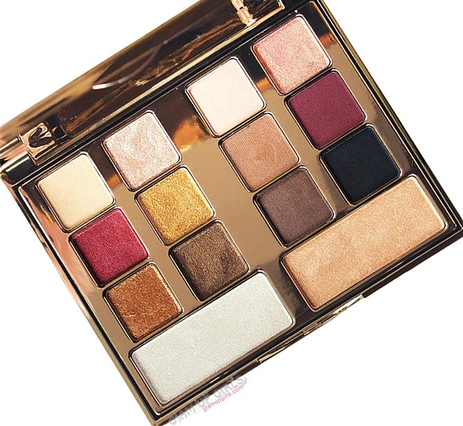 Milani Gilded Desires Eye and Face Palette - Review and Swatches