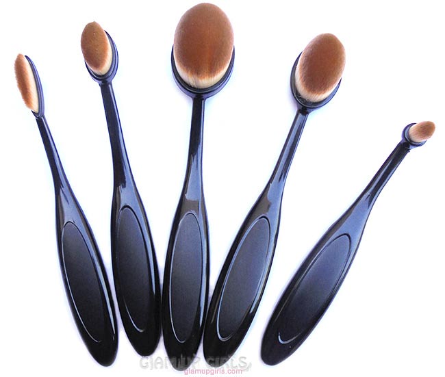 Oval Brush Set Dupe of Artis Brushes from Aliexpress - Review