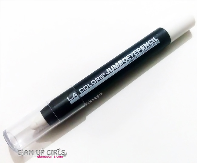 LA Colors Jumbo Eye Pencil in Sea Shells - Review and Swatches 