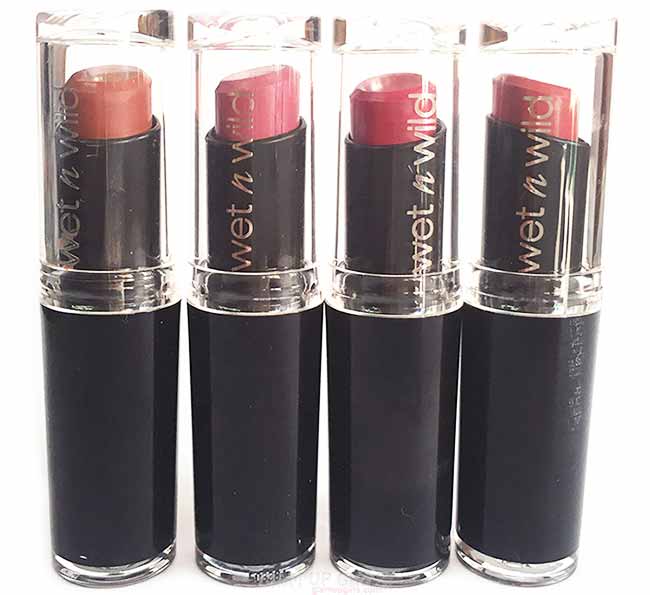 wet ne wild mega last lipsticks