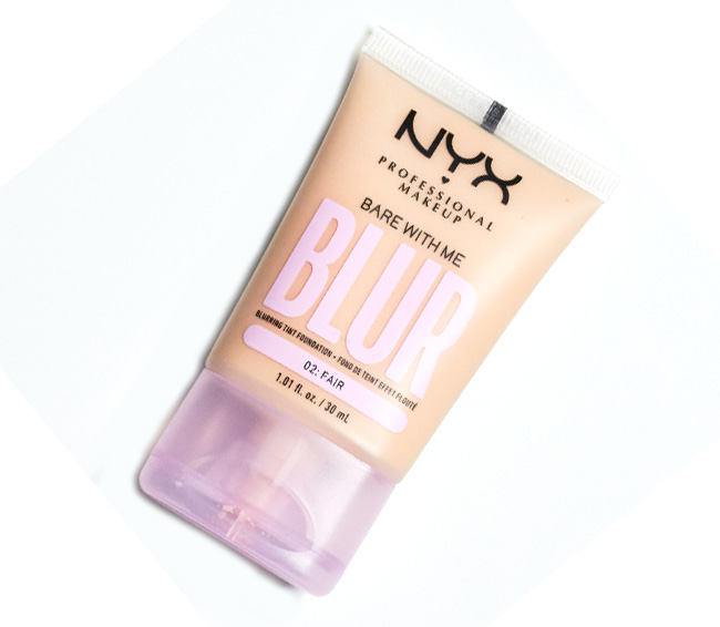 NYX Bare With Me Blur Skin Tint Foundation - Review 