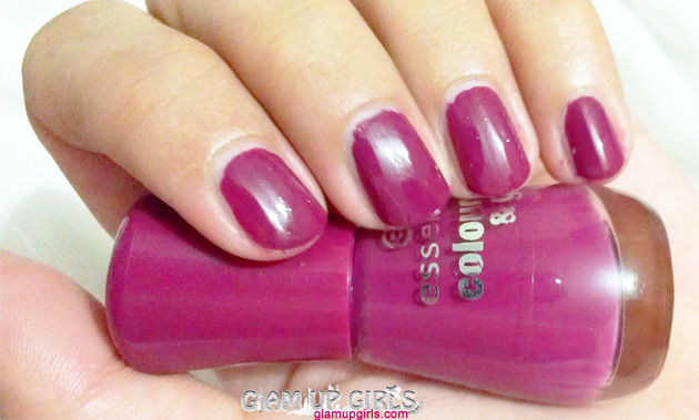 Essence colour and go Nail Polish in Be Berry Now - Review and Swatches