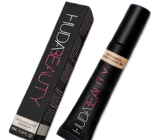 Huda Beauty The Overachiever Concealer - Review and Swatches 