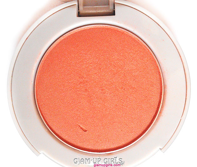 Luscious Cosmetics Powder Blush in Coral Glow - Review and Swatches