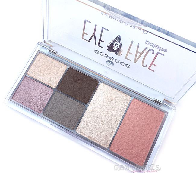 Essence Eye and Face Palette in Glow For It - Review and Swatches 