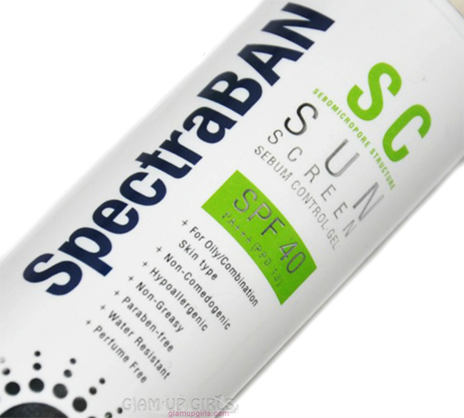 spectraban sc sunblock