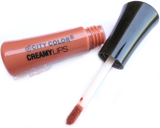 City Color Creamy Lips in Mai Tai, Review and Swatches