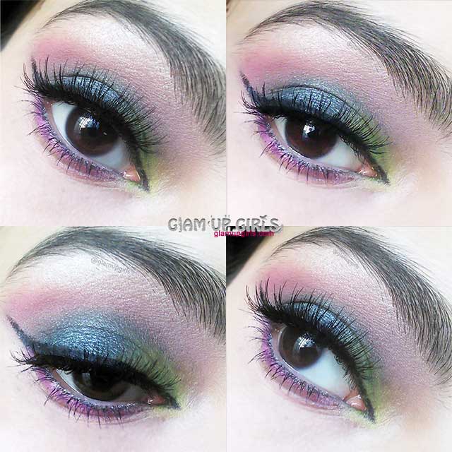 Peacock Eye Makeup - EOTD 