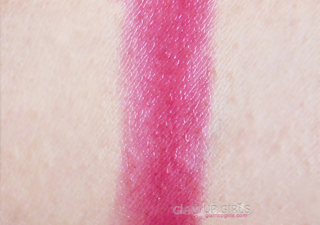 Essence Sheer and Shine Lipstick in I Feel Pretty swatch