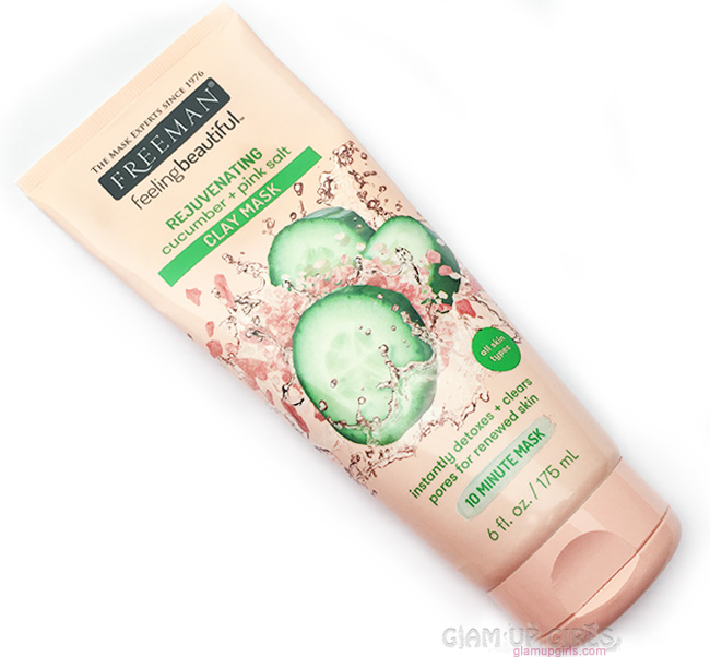 Freeman Rejuvenating Cucumber + Pink Salt Clay Mask - Review 