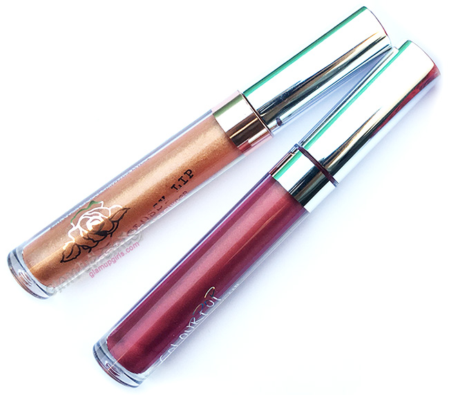 ColourPop Ultra Glossy Lip in Wolfie and Contessa, Review and Swatches 