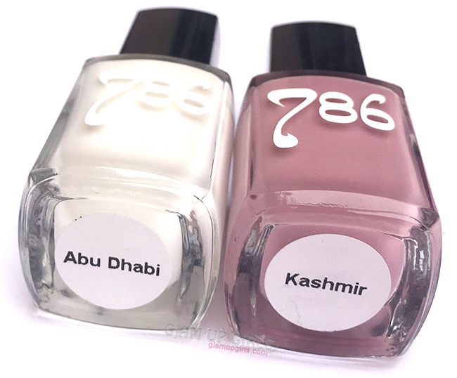 786 Cosmetics Halal Nail Enamel in Kashmir and Abu Dhabi