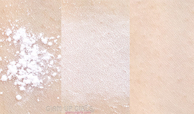 e.l.f. Studio High Definition Undereye Setting Powder Sheer Texture and Swatch