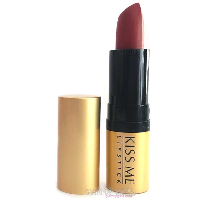 Rivaj UK Kiss Me Lipstick 01 - Review and Swatches