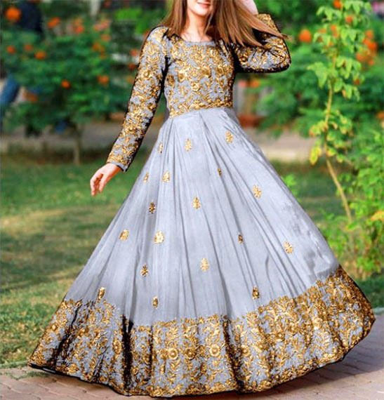 Pakistani Maxi Dress