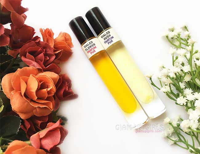 Natural Handmade Flower and Hush Parfum Pur by Call of Vialed - Review