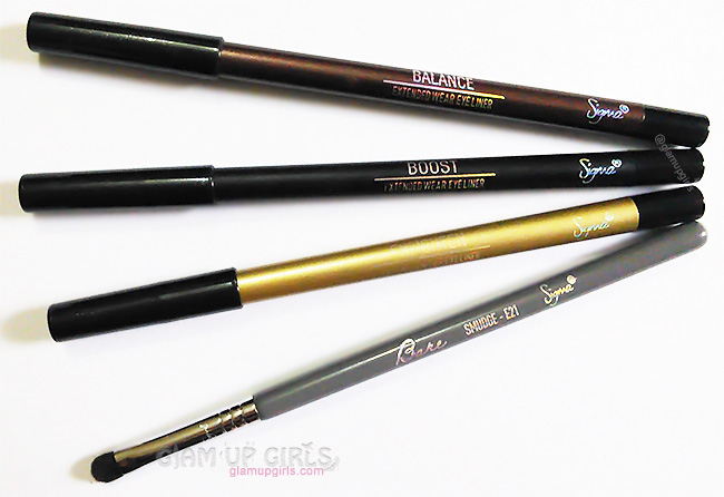 Sigma Beauty Extended Wear Eye Liner Kit in Neutral - Review and Swatches 