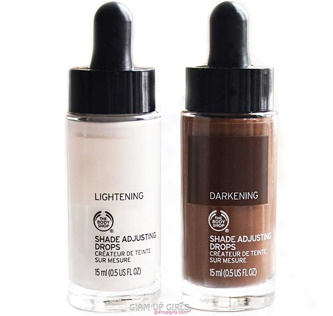 The Body Shop Foundation Shade Adjusting Drops – Review and Swatches