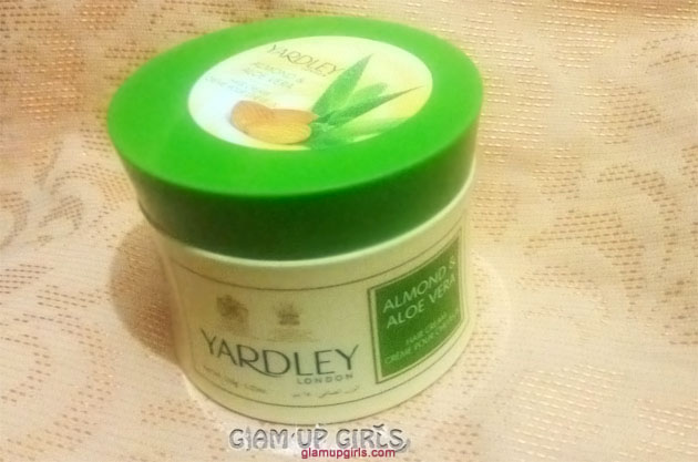 Yardley of London Almond and Aloe Vera Hair Cream - Review