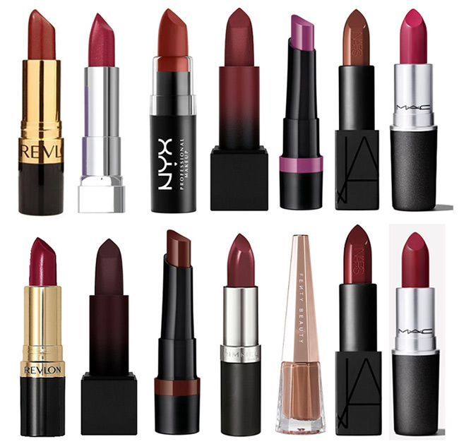 Best Fall Lip Colors for Different Skin Tones