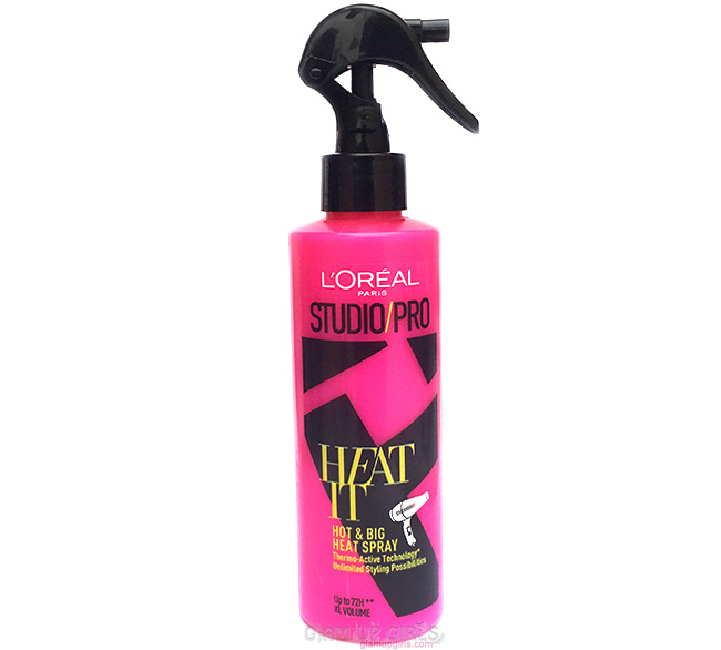 L'Oreal Studio Pro Heat It Hot and Big Heat Protect Spray - Review