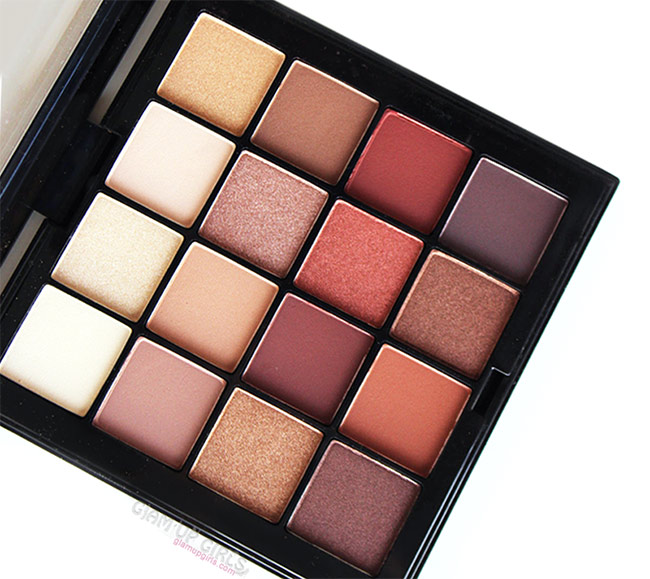 NYX Ultimate Shadow Palette in Warm Neutrals - Review and Swatches 