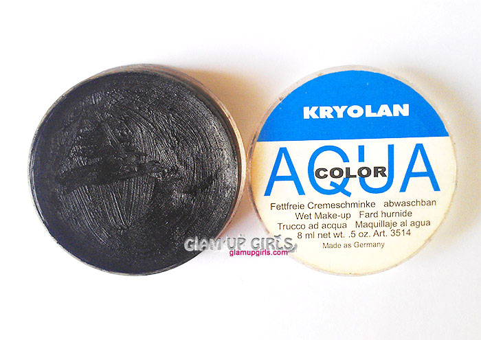 Kryolan Aqua Color Gel Eyeliner - review
