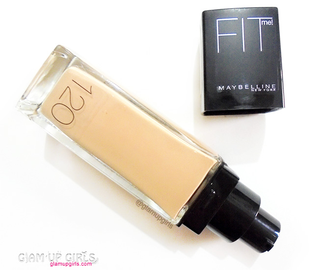 Maybelline Fit Me Foundation - Review and Swatches