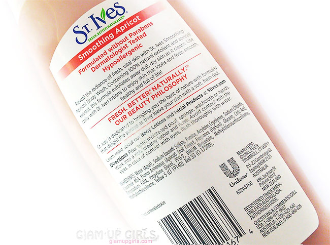 St. Ives Smoothing Apricot Shower Gel - Review