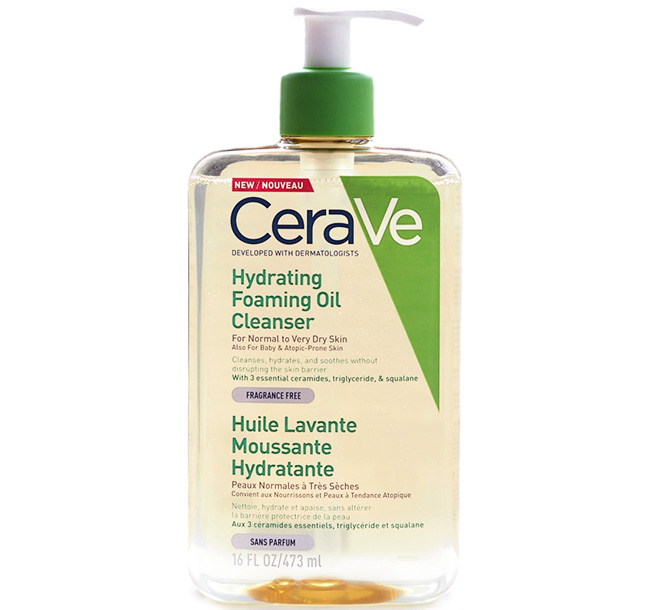 CeraVe Hydrating Foaming Oil Cleanser - Review 