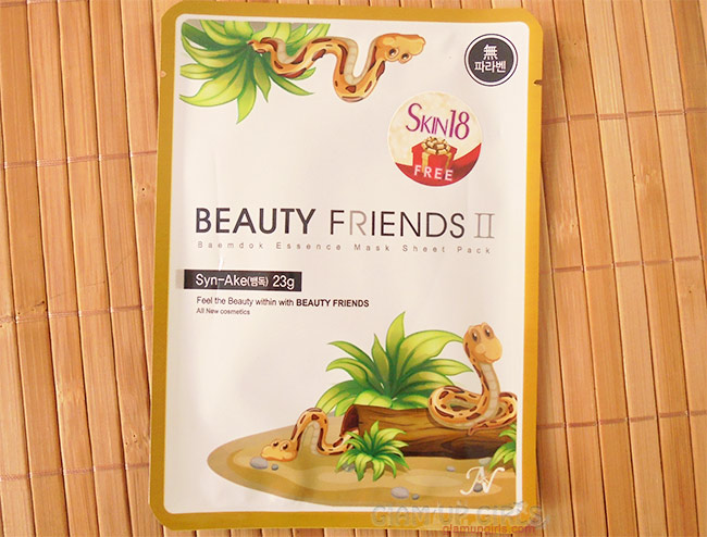 Beauty Friends II Essence Mask Sheet Pack (Syn-Ake)